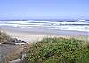 View of beach access from the house.