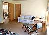 Second view - Upper level - Master Bedroom with a Queen bed and golf course views.  Private bathroom with large soaker tub and shower.