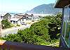 View of Neahkahnie Mountain and the ocean from both the house and the deck.