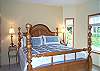 Lower leve - Bedroom with a King bed.