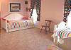 Upstairs Bedroom with Three Twin Beds