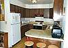 Kitchen with Breakfast Bar for 3 - fully equipped