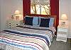 Bedroom with a Queen bed.
