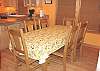 Dining table for 6.