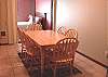 Lower level - Dining table for 6.