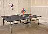 Street level - Garage with ping pong table.