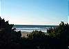 View of ocean from the house and the deck.