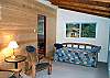 Sun Room with Day/Trundle bed and Gas Woodstove