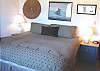 Upper level - Master Bedroom with a King bed.