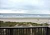 Ocean view from the bedroom/sitting room upstairs.