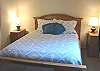 Upstairs bedroom with Queen bed.