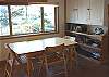 Breakfast table for 4 with ocean/bay views.