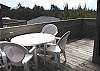 West facing deck, connects to south facing deck.