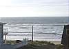 Ocean view from the house and the decks.  Beach access right across the street.