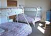 Upper level - Bedroom with two Twin/Double bunk beds.