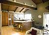 Kitchen with Breakfast Bar for 2 - fully equipped and Breakfast table for 4