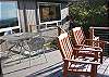 View of deck.