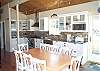Fully equipped Kitchen with Dining table for 8 (2 extra chairs for 10 total) and spectacular ocean views