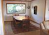 Dining table for 6.