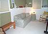 Sitting area in Master bedroom with Hide-a-bed
