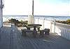 North facing deck overlooking ocean - view from hot tub