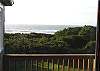 Ocean view from upper level king bedroom.