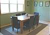 Lower level - Dining table for six.