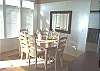 Lower level - Dining table for 6 with spectacular ocean views.