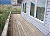Ocean facing wrap around deck with views.