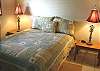 Lower level - Bedroom with a Double bed.