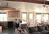Fully equipped kitchen with breakfast bar for 4.