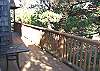 Upper level deck facing east