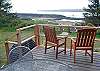 View of ocean/bay from the deck.