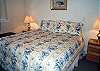 Bedroom with a Queen bed.