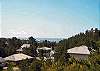 View of the town and ocean from the house.