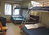 Downstairs Bedroom with two Twin/Double Bunk beds and TV.