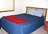 Bedroom with a Queen bed.