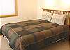 Bedroom with a Queen bed.
