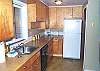 Upper level - Fully equipped kitchen.