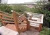 Specially built stairs to take you down to the beach, spectacular sunsets!