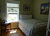 Downstairs bedroom with Full bed
