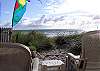 Ocean front view from both levels.