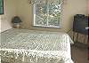 Bedroom with Queen bed and TV