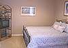 Upper level - Bedroom with a King bed and Double size futon with TV/DVD.