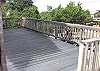 Large front deck facing north.