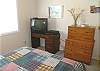 Second View - Lower (entry) level - Bedroom with a Double bed (TV).
