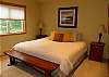 Upper level - Master bedroom with King bed and TV/DVD plus a private bathroom with a large shower and double sinks.