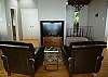 Upper Living Room sitting area with TV/VCR/DVD