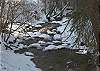 The Snake River runs right outside the front of Lone Eagle. You can walk along the beautiful river and protected wetland during the entire year. This picture was taken during early ski season.