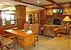 Another view of the spacious lobby at Lone Eagle.